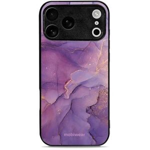 Mobiwear Glossy Apple iPhone 17 Pro Max lila márvány fényes tok kép