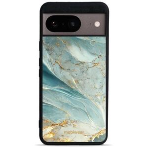 Mobiwear Glossy Google Pixel 8 zöldes márvány fényes tok kép