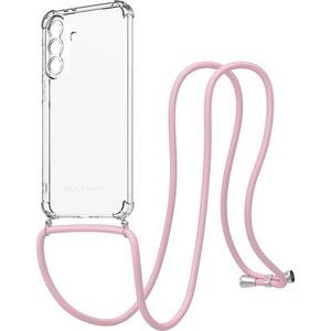AlzaGuard Luxe Lanyard Case, Samsung Galaxy A37 modellhez, rózsaszín kép