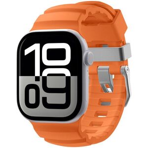 Spigen Silicone Band Apple Watch 49mm / 46mm / 45mm / 44mm - narancsszín kép