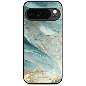 Mobiwear Glossy Google Pixel 10 Pro zöldes márvány fényes tok kép
