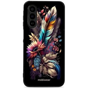 Mobiwear Glossy, fényes tok, Samsung Galaxy A17 / A17 5G csokor tollal kép