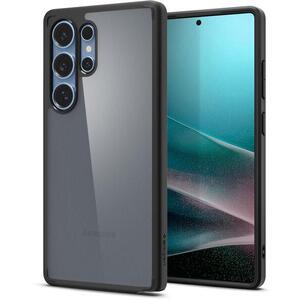 Spigen Ultra Hybrid Frost Black Samsung Galaxy S 2025 Ultra tok kép
