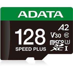 ADATA MicroSDXC 128GB Speed Plus + SD adapter kép