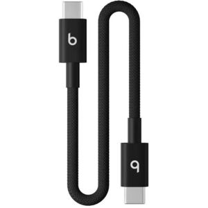 Apple Beats USB-C to USB-C Woven Short Cable (20cm) - Bolt Black kép