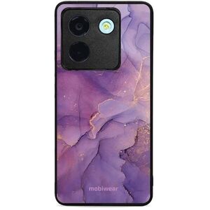 Mobiwear Glossy Poco M7 Pro 5G fényes tok - lila márvány kép