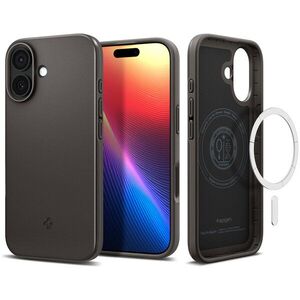 Spigen Thin Fit MagSafe GunMetal iPhone 17 tok kép