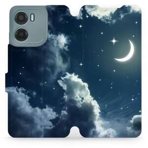 Mobiwear Motorola Moto G05 flip tok - égbolt kép