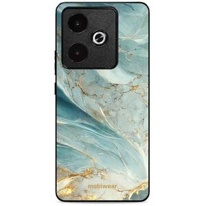 Mobiwear Glossy fényes, Realme GT 7T - Zöldes márvány kép