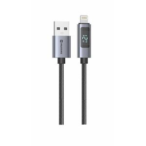 Swissten LCD USB-A / Lightning 1 m kép