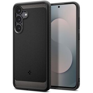 Spigen Rugged Armor Matte Black Samsung Galaxy S25 FE tok kép