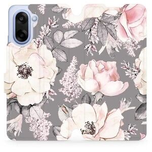 Mobiwear Flip OnePlus Nord CE5 virágok tok kép