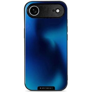 Mobiwear Glossy Apple iPhone Air kék virágok fényes tok kép
