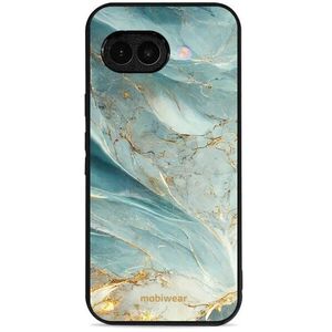 Mobiwear Glossy Google Pixel 9A zöldes márvány fényes tok kép
