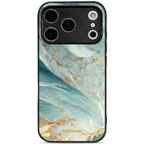 Mobiwear Glossy Apple iPhone 17 Pro zöldes márvány fényes tok kép