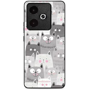 Mobiwear Glossy Realme GT 7T cicák fényes tok kép