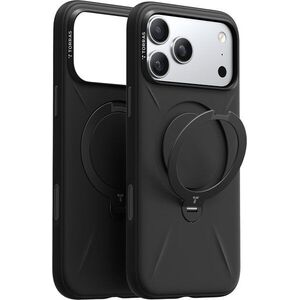 Torras Ostand Q3 Obsidian Black iPhone 17 Pro Max szilikon tok kép