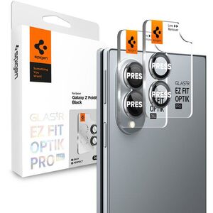 Spigen Glass tR EZ Fit Optik Pro HD Samsung Galaxy Z Fold 8 üvegfólia - fekete, 2 db kép