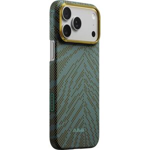 Pitaka Edge Case Breath of Veins Dive Green iPhone 17 Pro tok kép