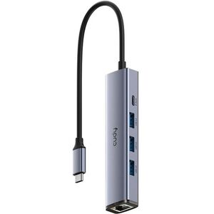 Cudy 5-In-1 USB-C Hub with Gigabit Ethernet Port kép