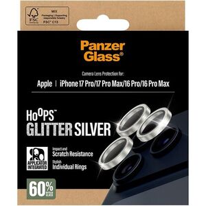 PanzerGlass Hoops Apple iPhone 17 Pro/16 Pro/15 Pro/17 Pro Max/16 Pro Max/15 Pro Max - ezüst kép