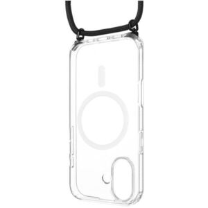 FIXED MagPure Neck Apple iPhone 17 tok fekete nyakpánttal kép