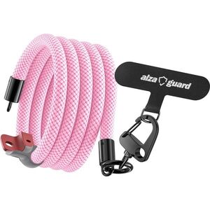 AlzaGuard Universal Lanyard Essential Long - rózsaszín kép