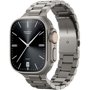 Spigen Modern Fit Titanium Apple Watch 49mm / 46mm / 45mm / 44mm szíj - Natural Titanium kép