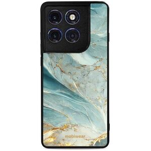 Mobiwear Glossy Motorola Edge 60 Pro zöldes márvány fényes tok kép