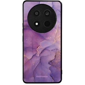 Mobiwear Glossy Honor Magic7 Lite 5G lila márvány fényes tok kép