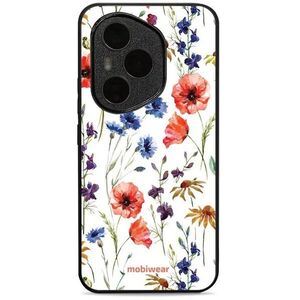 Mobiwear Glossy Honor 400 Pro virágok fényes tok kép