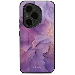 Mobiwear Gloss Honor 400 Pro lila márvány fényes tok kép