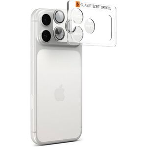 Spigen Glass tR EZ Fit Optik Pro XL 1 Pack iPhone 17 Pro Max kamera védő fólia - ezüst kép