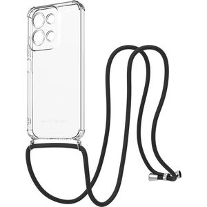 AlzaGuard Luxe Lanyard Case, Xiaomi Redmi 15C 4G/5G, POCO C85 5G/4G készülékhez, fekete kép