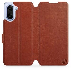 Mobiwear Flip OnePlus Nord CE5 barna tok kép