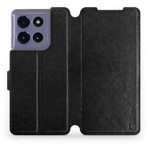 Mobiwear Flip Motorola Moto G86 5G fekete tok kép