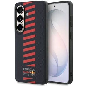 Red Bull PU Leather Meshed Powerbar Magnetic Samsung Galaxy S26 Navy tok kép