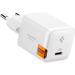 Spigen Essential 30W Wall Charger EE301EU All White kép