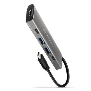 AXAGON HMC-5G21 5-in-1 Hub, USB-C 10Gbps, 2× USB-A, 2× USB-C, HDMI 4k / 30Hz, PD 60W, USB-C cable 13 kép