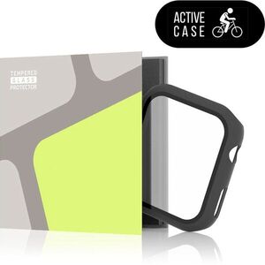 Tempered Glass Protector Apple Watch 9 / 8 / 7 üvegfólia - 41mm, matt fekete kép
