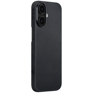 Pitaka Ultra Slim Case Black Grey iPhone 17 tok kép