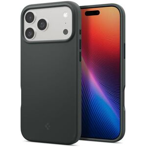 Spigen Silicone Fit MagSafe Abyss Green iPhone 17 Pro tok kép