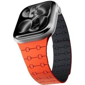 Epico Magnetic+ Silicone Apple Watch SE 44mm/Series 1-9 42/44/45mm, 10-11 46mm/Ultra 49mm - narancssárga kép