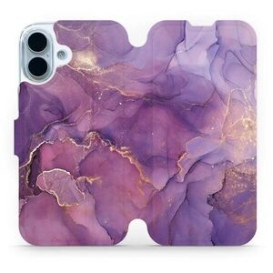 Mobiwear Flip Apple iPhone 17 lila márvány tok kép