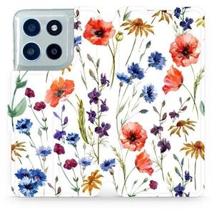 Mobiwear Flip Motorola Moto G56 5G virágok tok kép