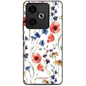 Mobiwear Glossy Realme GT 7T virágok fényes tok kép