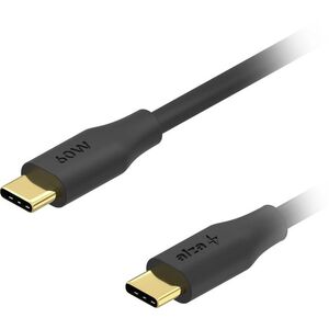 AlzaPower 2-Pack Core Charge USB-C és USB-C 2.0 között, 60 W, 2 m, fekete kép