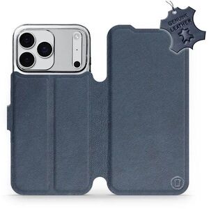 Mobiwear Flip Apple iPhone 17 Pro Max kék bőrtok kép