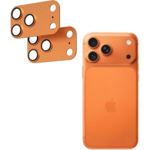 AlzaGuard Metal Lens Protector, iPhone 17 Pro Max, narancssárga kép