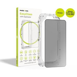 Mobile Origin EasyGlass Privacy with Applicator iPhone 16 Pro Max / 17 Pro Max üvegfólia kép
